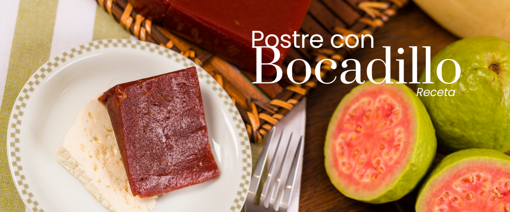 Receta Fácil con Bocadillo Colombiano: Postre de Bocadillo con Queso Fresco